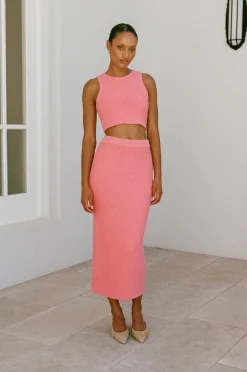Shop SABO Heather Top-Rose