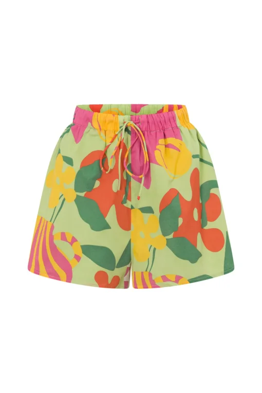Shop SABO Jetta Shorts-Vaso Verde