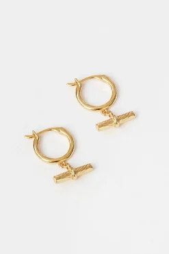 New SABO 18K Harlie T Bar Huggies