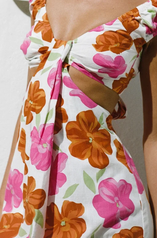 Cheap SABO Kameliya Midi Dress