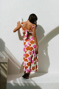 Cheap SABO Kameliya Midi Dress
