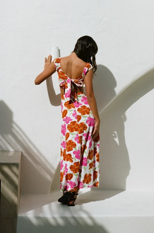 Cheap SABO Kameliya Midi Dress