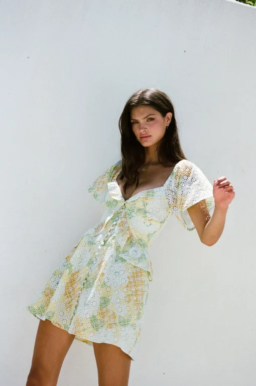 Online SABO Karta Frill Dress