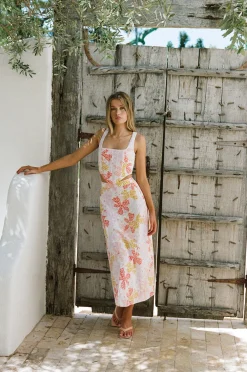 Shop SABO Keara Midi Skirt-Pollen