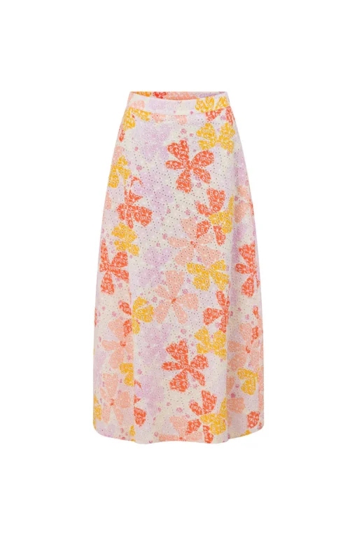 Shop SABO Keara Midi Skirt-Pollen