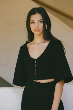 Store SABO Keely Top-Black