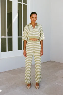 Fashion SABO Keyana Knit Pants