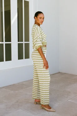 Fashion SABO Keyana Knit Pants