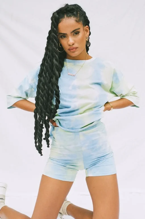 Cheap SABO Kiva Bike Shorts-Tie Dye