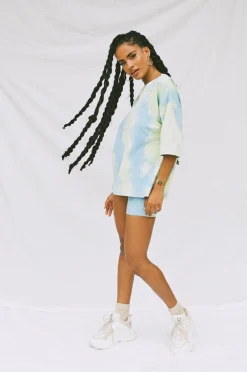Cheap SABO Kiva Bike Shorts-Tie Dye