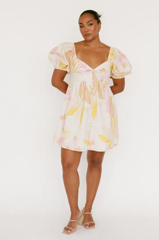 Fashion SABO Koran Babydoll Dress