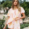 Cheap SABO Leta Shorts-Sunset
