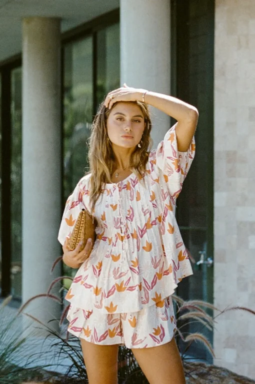 Sale SABO Leta Top-Floral