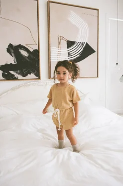 Shop SABO Lilo Playsuit-Mustard