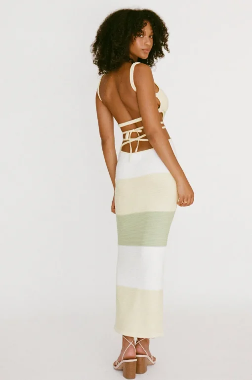 Cheap SABO London Knit Dress-Citrus