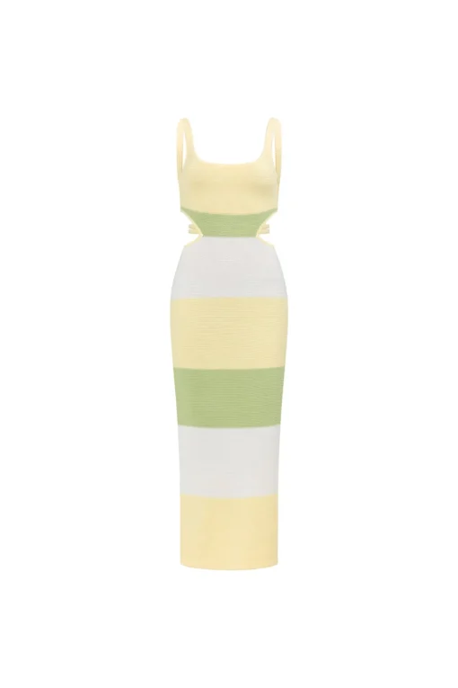 Cheap SABO London Knit Dress-Citrus