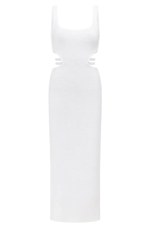 Clearance SABO London Knit Dress-Coconut