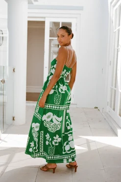 Fashion SABO Maia Dress-Lemoni Green