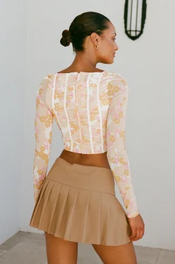 Best Sale SABO Majella Corset Top-Smudge Ditsy