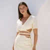New SABO Mattie Wrap Top