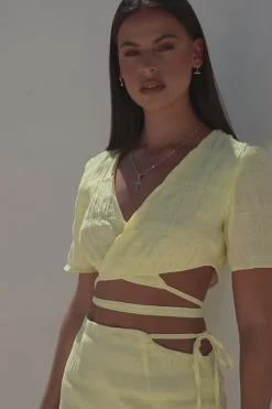 New SABO Mattie Wrap Top