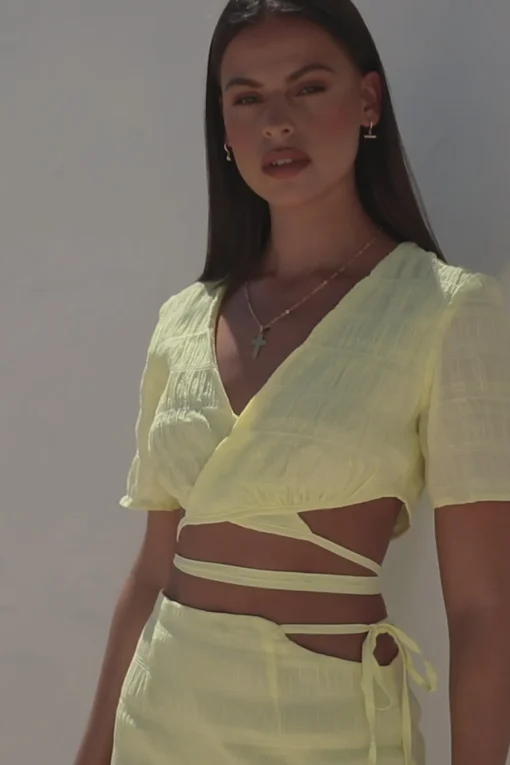 New SABO Mattie Wrap Top