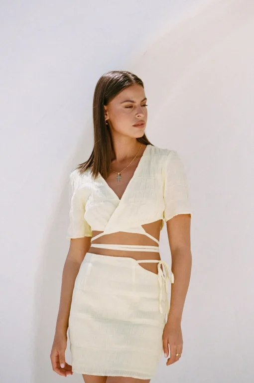 New SABO Mattie Wrap Top