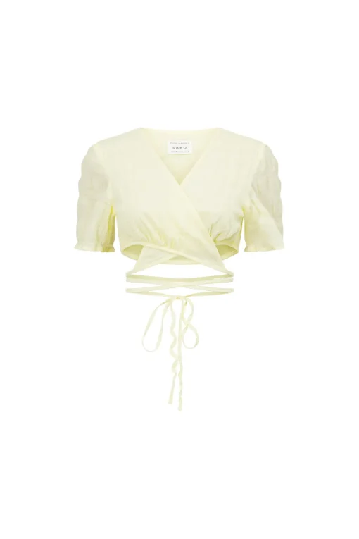 New SABO Mattie Wrap Top