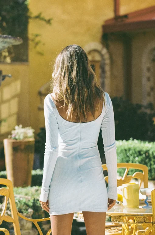 Hot SABO Milana Dress-Blue