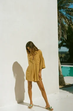 Outlet SABO Milena Playsuit-Toffee