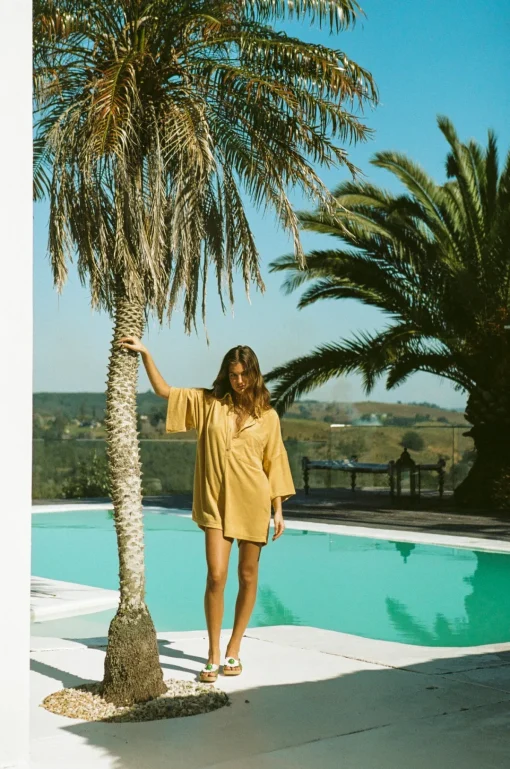 Outlet SABO Milena Playsuit-Toffee