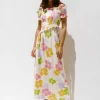 Cheap SABO Mireya Midi Dress