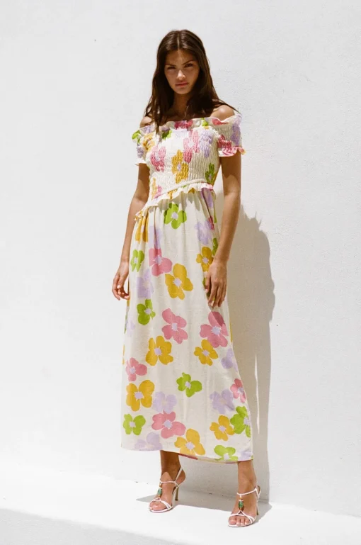 Cheap SABO Mireya Midi Dress