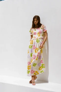 Cheap SABO Mireya Midi Dress