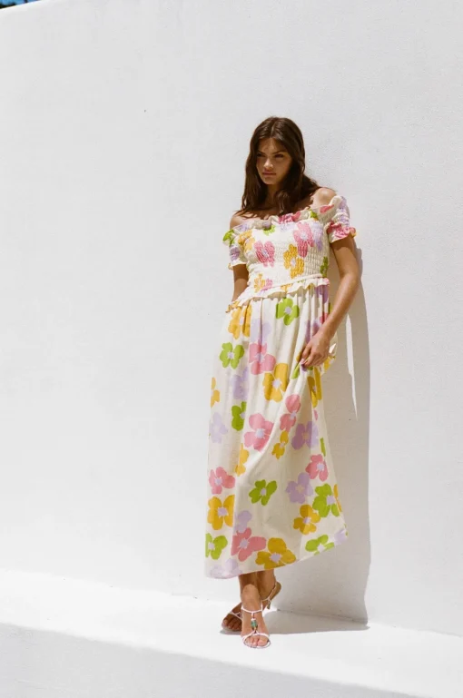 Cheap SABO Mireya Midi Dress