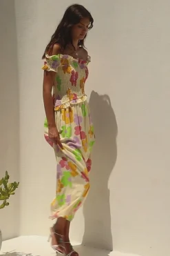 Cheap SABO Mireya Midi Dress