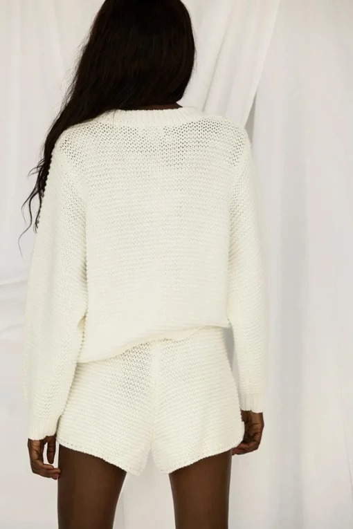 Store SABO Noelle Knit Shorts-Dew