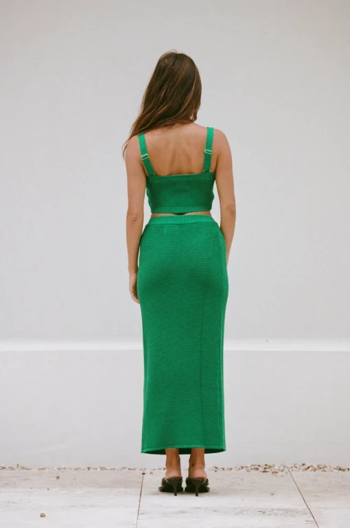 Cheap SABO Nooa Skirt-Emerald