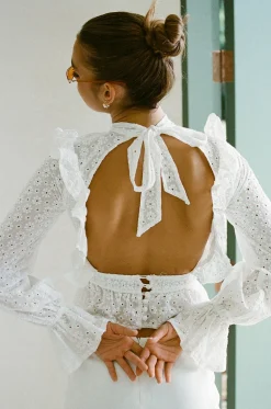 Best Sale SABO Nubia Top-Embroidered