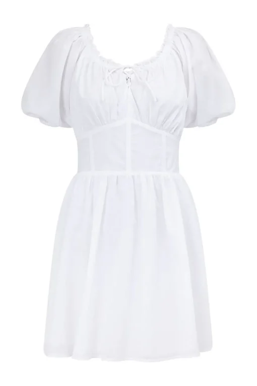 Outlet SABO Nyrobi Dress-White