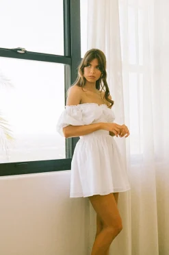 Outlet SABO Nyrobi Dress-White
