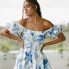 Cheap SABO Pacha Off Shoulder Dress