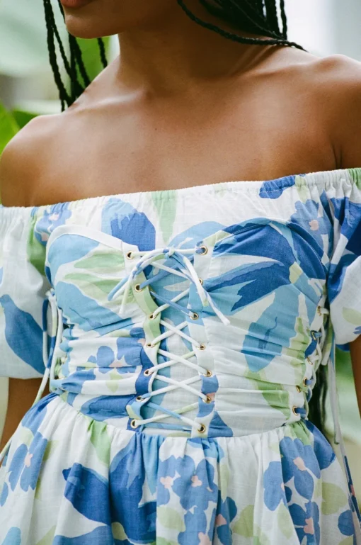 Cheap SABO Pacha Off Shoulder Dress