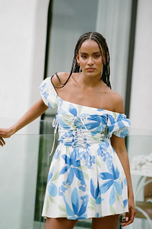 Cheap SABO Pacha Off Shoulder Dress