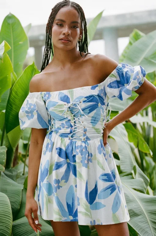 Cheap SABO Pacha Off Shoulder Dress