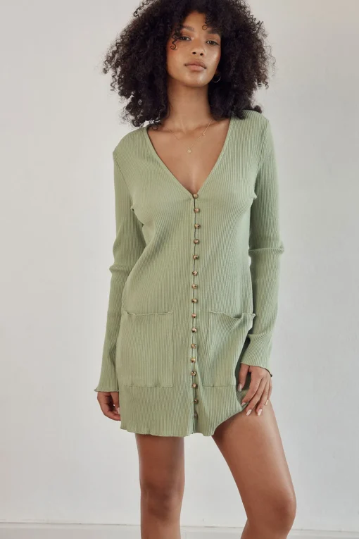 Store SABO Pax Dress-Moss