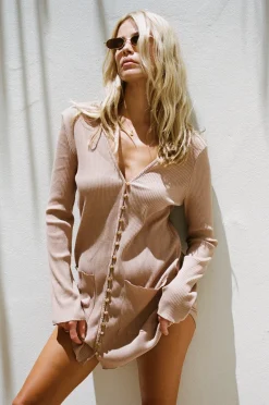 Flash Sale SABO Pax Dress-Tan