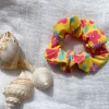 Discount SABO Retro Floral Scrunchie-Yellow