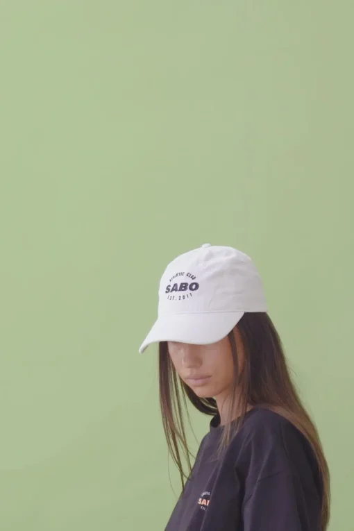 Discount SABO Athletic Cap-White