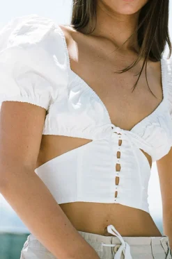 Flash Sale SABO Sadie Puff Top